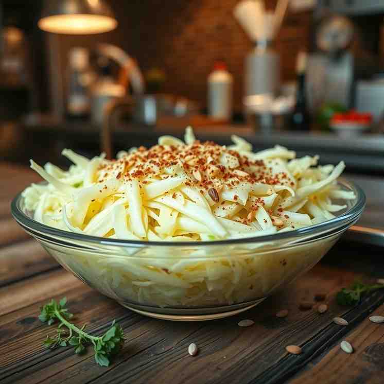 Easy Fermented Cabbage in a Jar | Homemade Sauerkraut Recipe